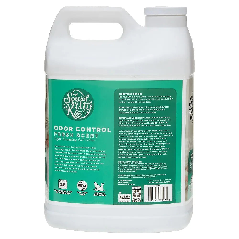 Special Kitty Clumping Cat Litter Fresh Scent 4 Pack