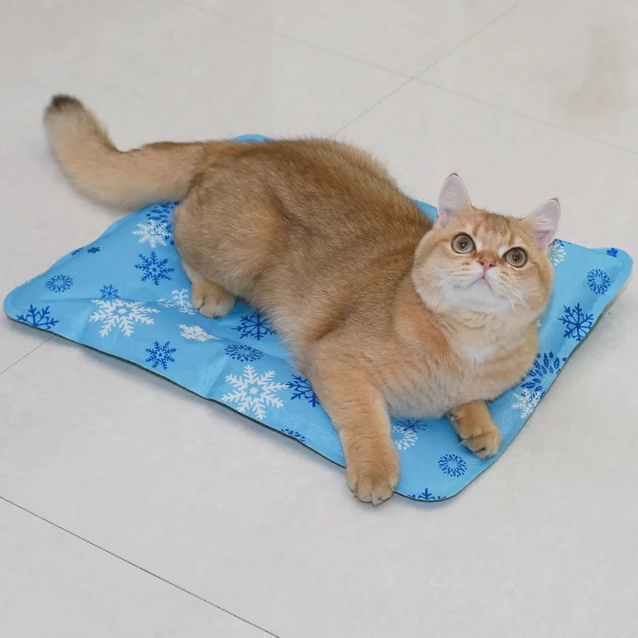 Foldable Gel Cooling Mat For Dogs And Cats Ice Powder