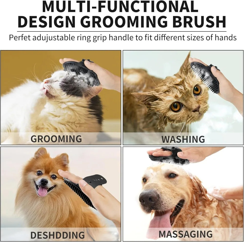 Dog Paw Cleaner Portable Paw Washer Bath Brush With Towels And Toothbrushes