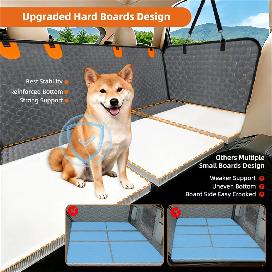 Back Seat Extender For Dogs Car Seat Cover Hammock Waterproof