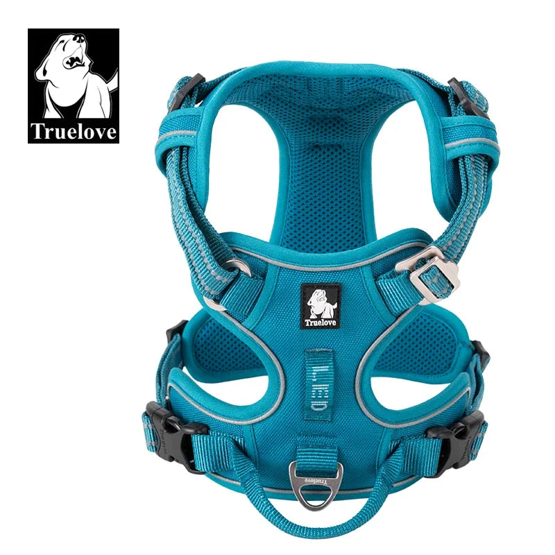 Truelove Reflective Nylon No Pull Adjustable Dog Harness