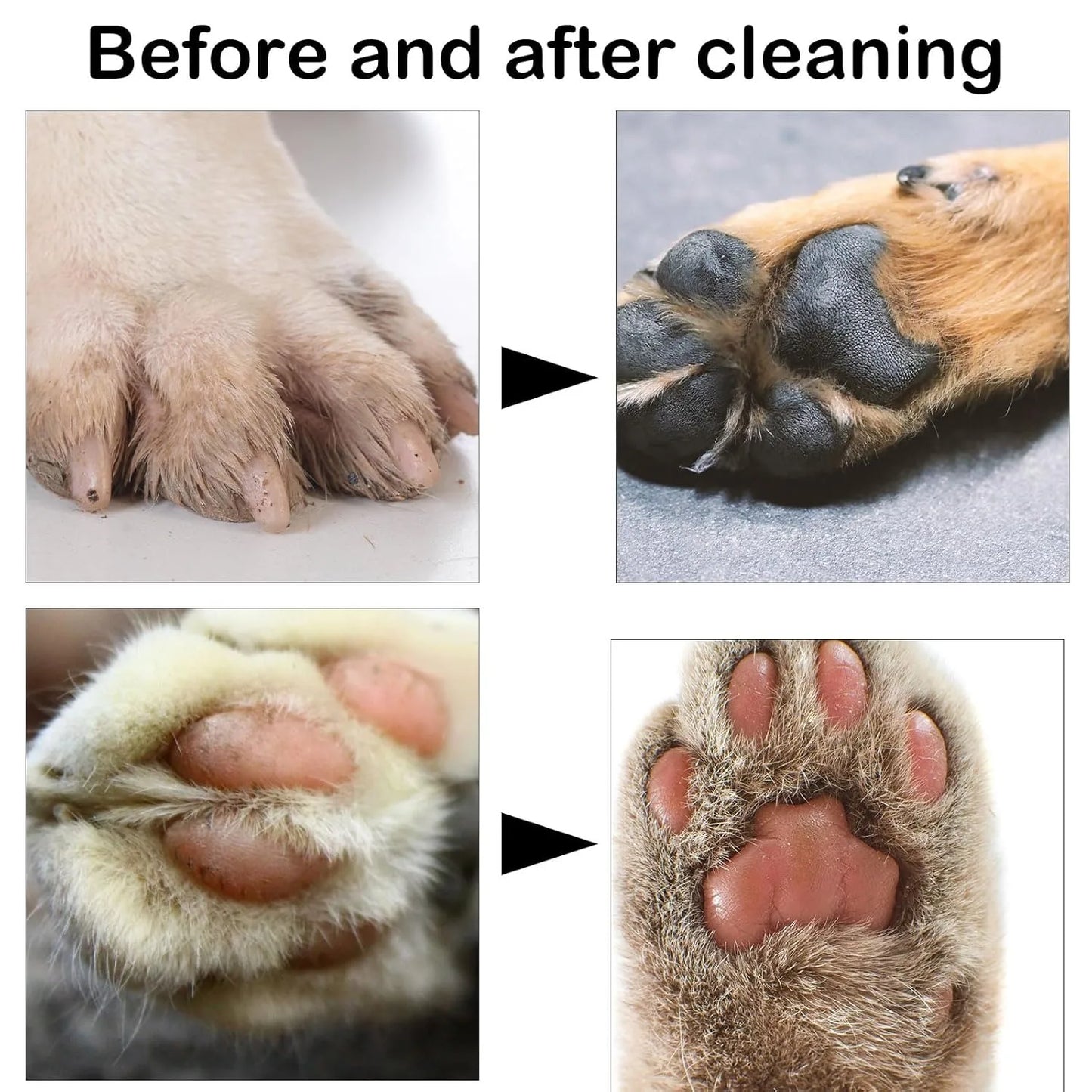 Pet Foot Washing Cup Portable Dog Paw Cleaner With Soft Silicone Brush