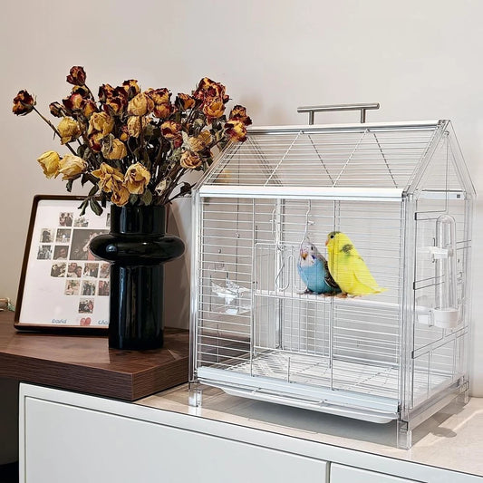Portable Bird Cage For Travel Home And Clinic Use For Small To Medium Parrots