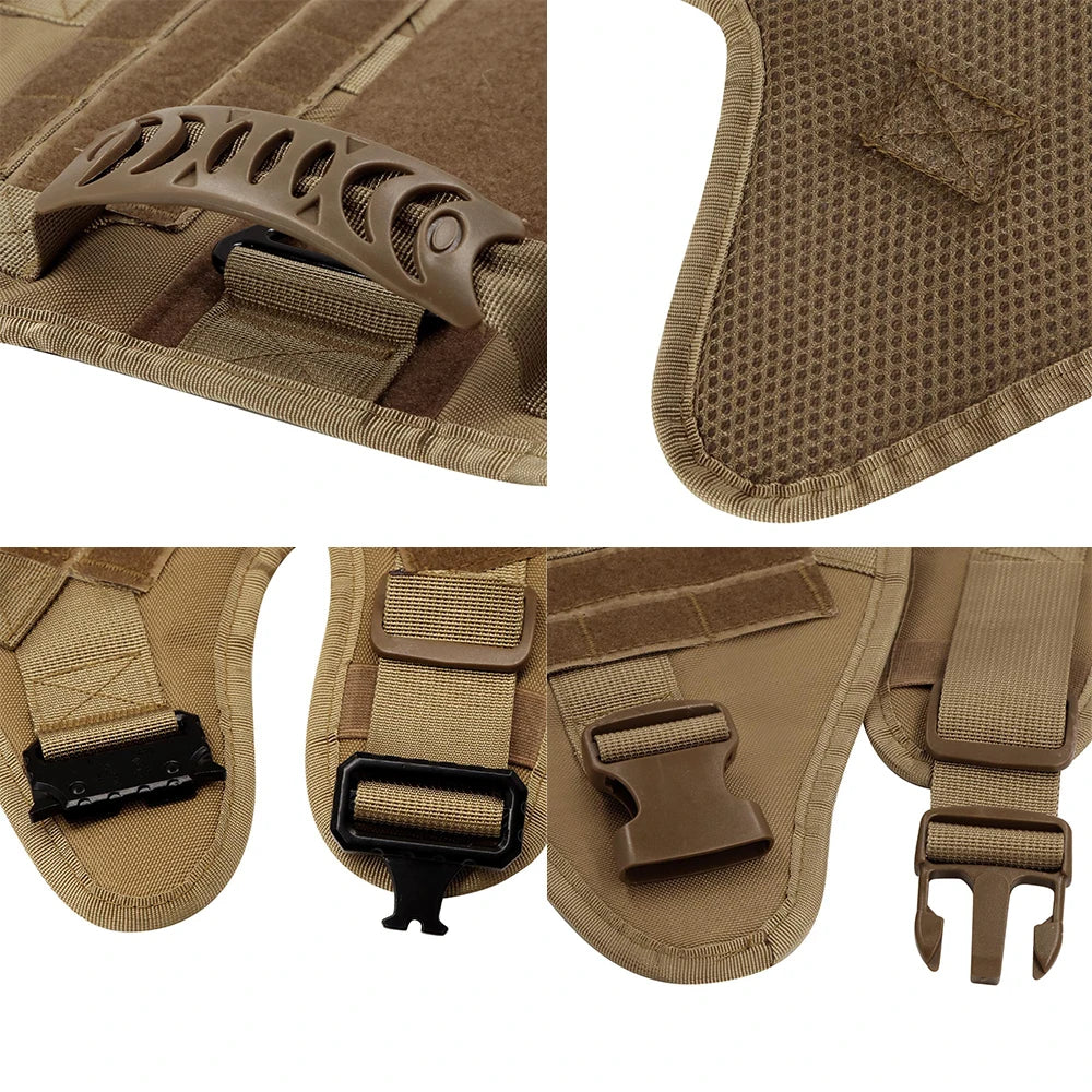 Large Dog Harness and Leash Set for Training Malinois
