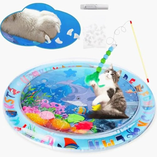 Cat Water Mat 0.5mm Thickened Anti Scratch Sensory Play Mat