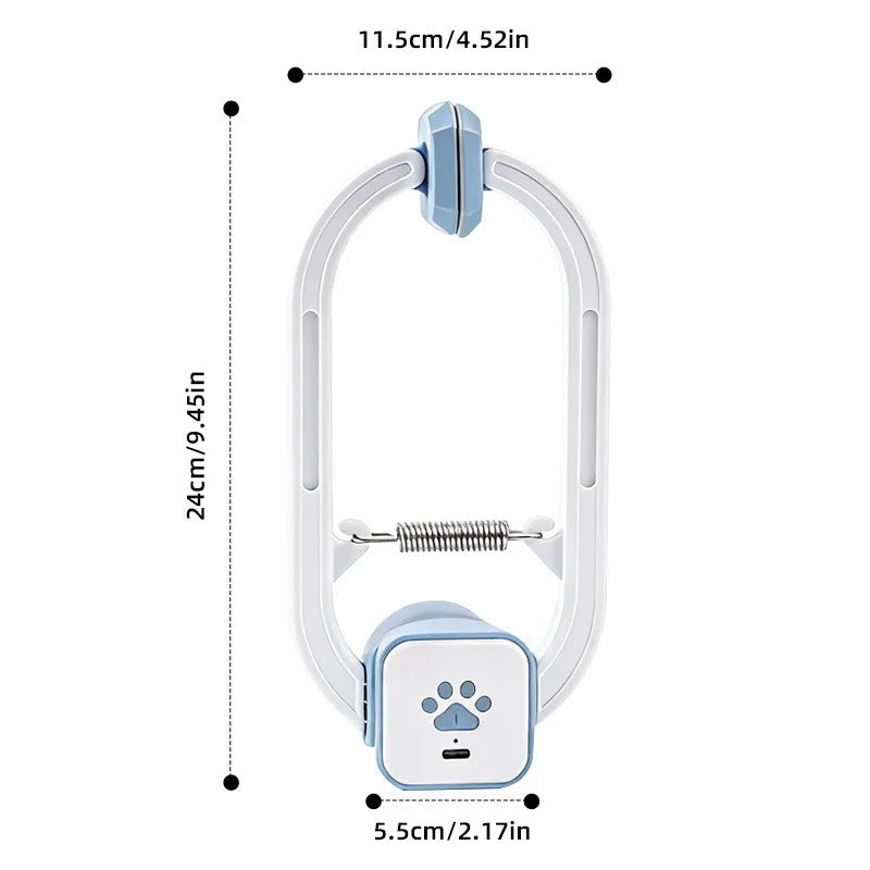Self Playing Cat Toy Automatic Retractable Door Teaser Indoor Cats