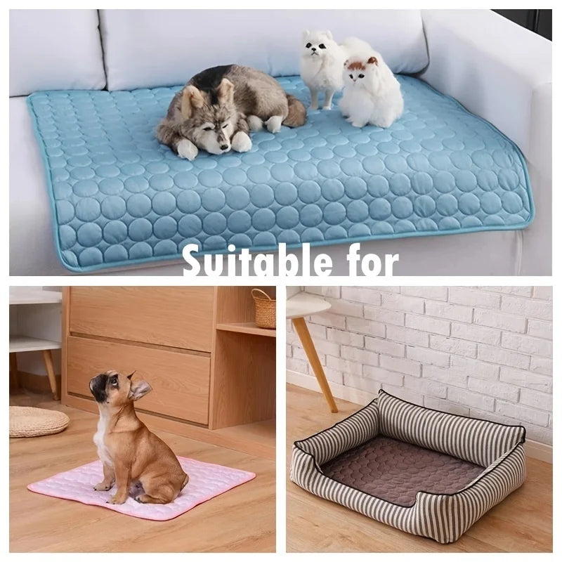 Dog Cooling Mat Self Cooling Pad For Dogs Pet Mattress