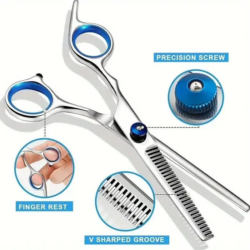 Ambidextrous Pet Safe Stainless Steel Dog Grooming Scissors