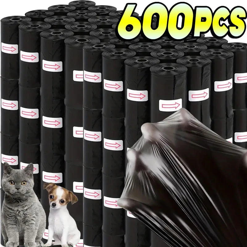 Disposable Dog Poop Bags 600 Pack for Pet Waste Cleanup