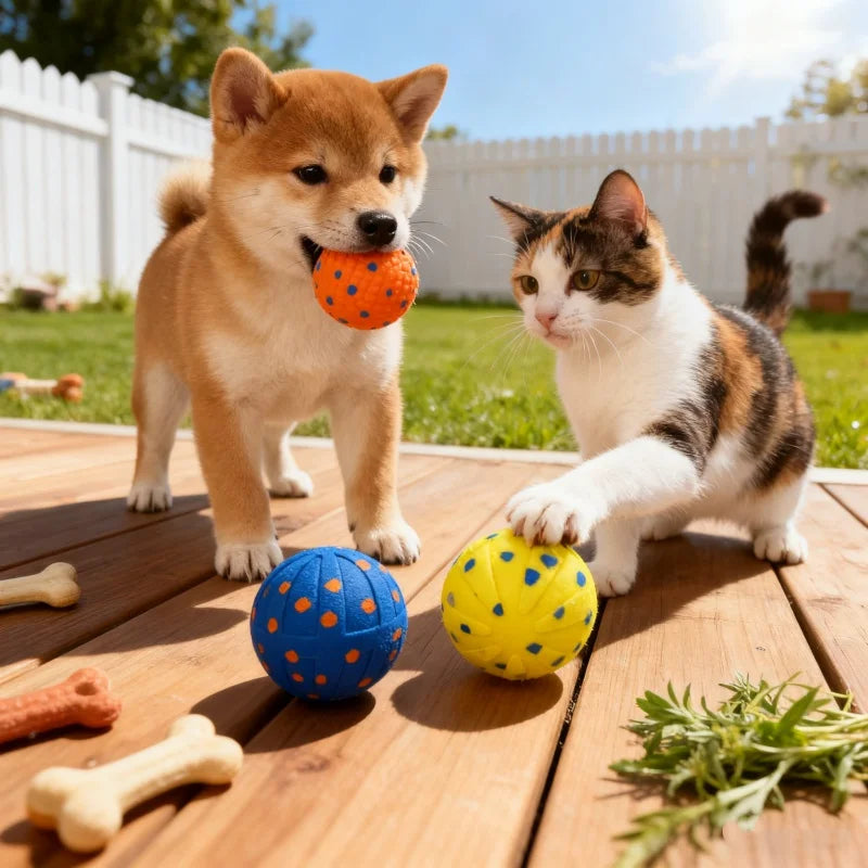 Booteely Interactive Ball Toy for Dogs Electric Jumping Ball