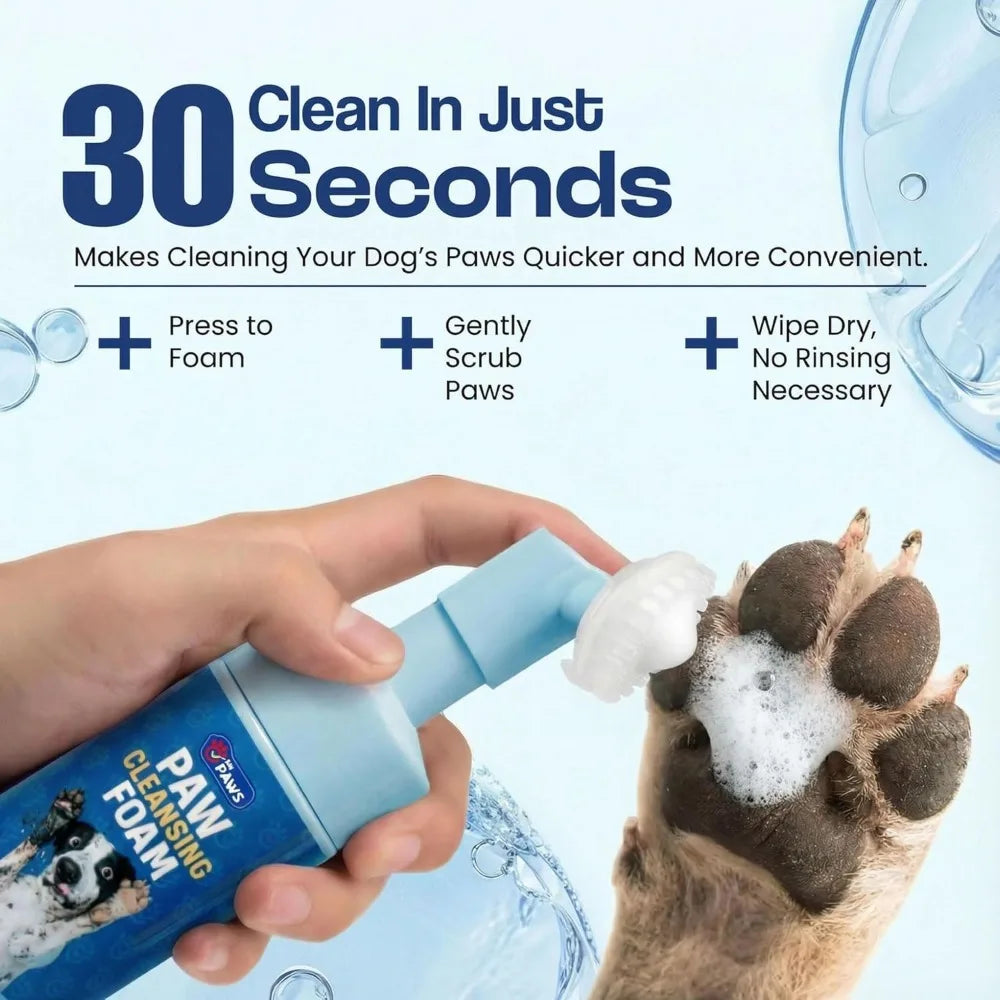 Dog Paw Cleaner Non Toxic PH Balanced Lick Safe 150ml