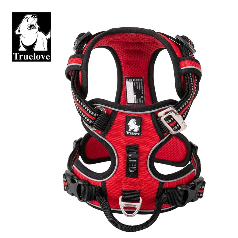 Truelove Reflective Nylon No Pull Adjustable Dog Harness