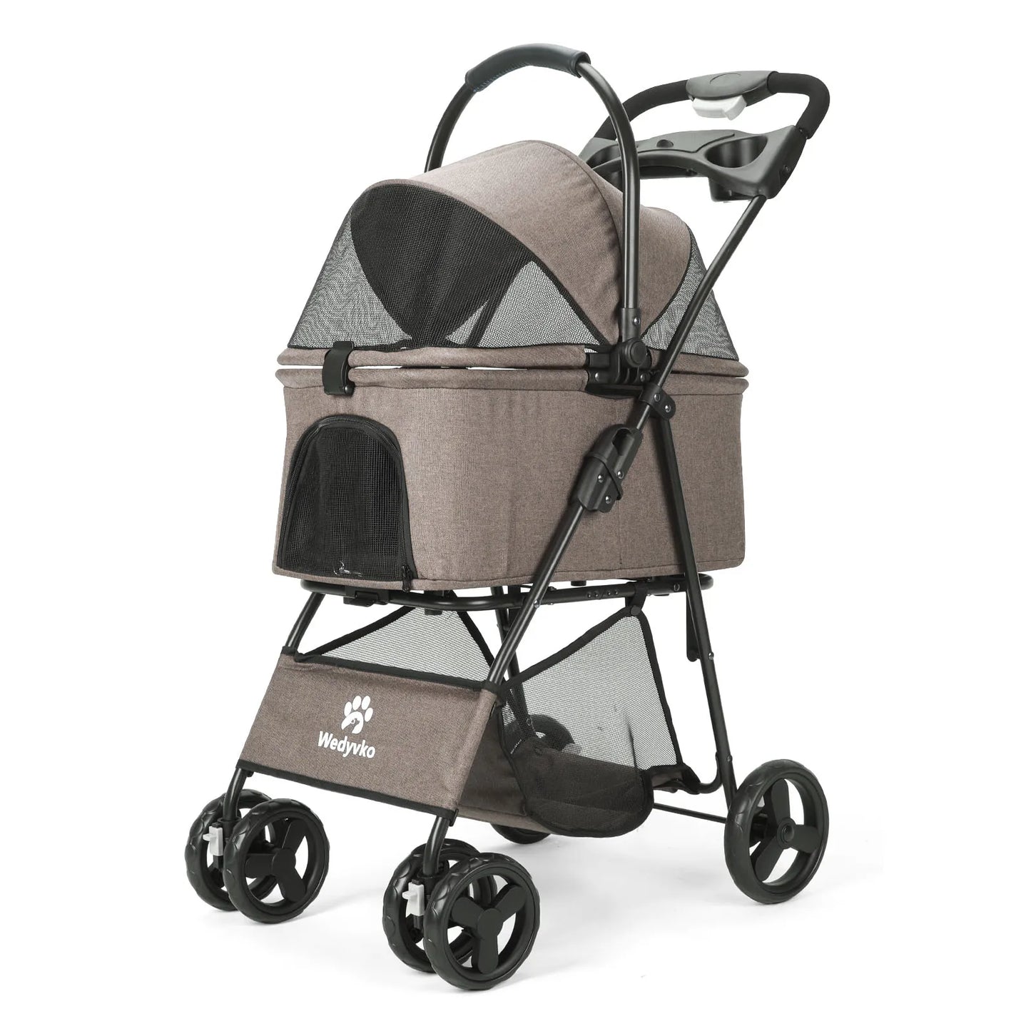 3 in 1 Pet Stroller With Removable Carrier All Terrain