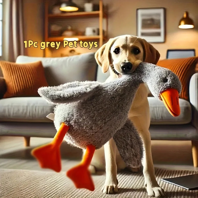 Soft Colorful Duck Plush Toy for Cats and Dogs Relief