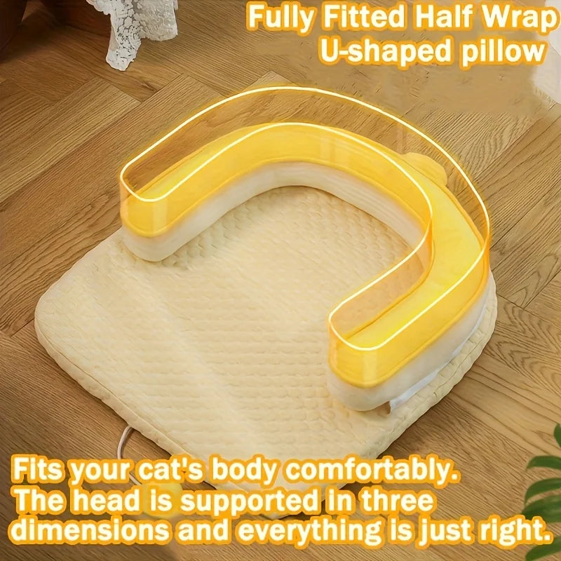 Summer Cooling Cat Bed Self Cooling Mat Ice Gel Pad