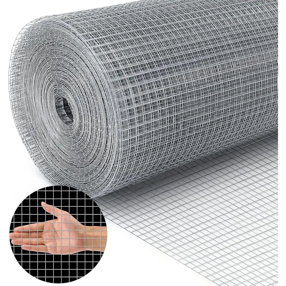 OVOZI Galvanized Welded Wire Mesh Chicken Wire Fence Hardware Cloth