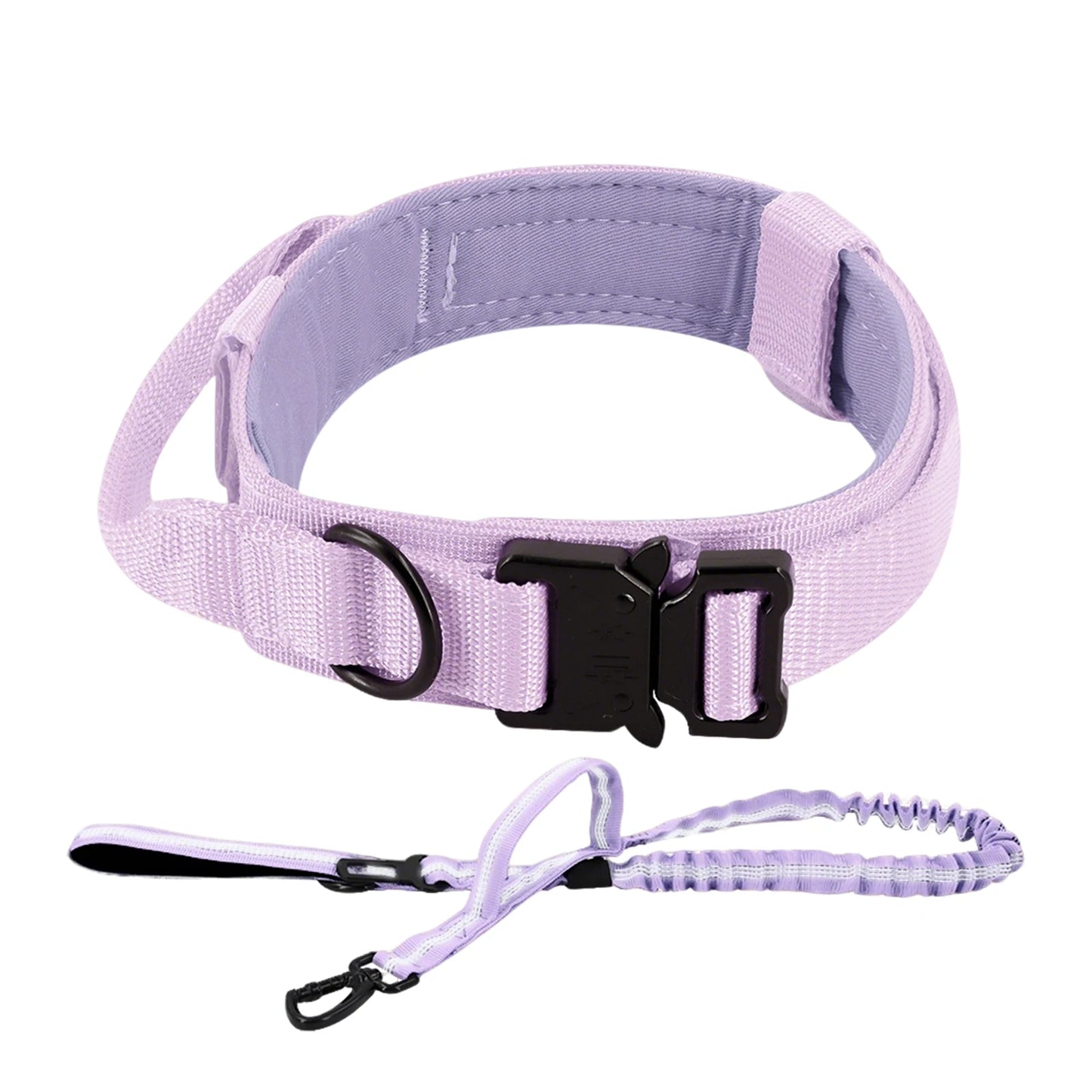 Petravel CN Dog Training Collar Adjustable Tactical Leash Set