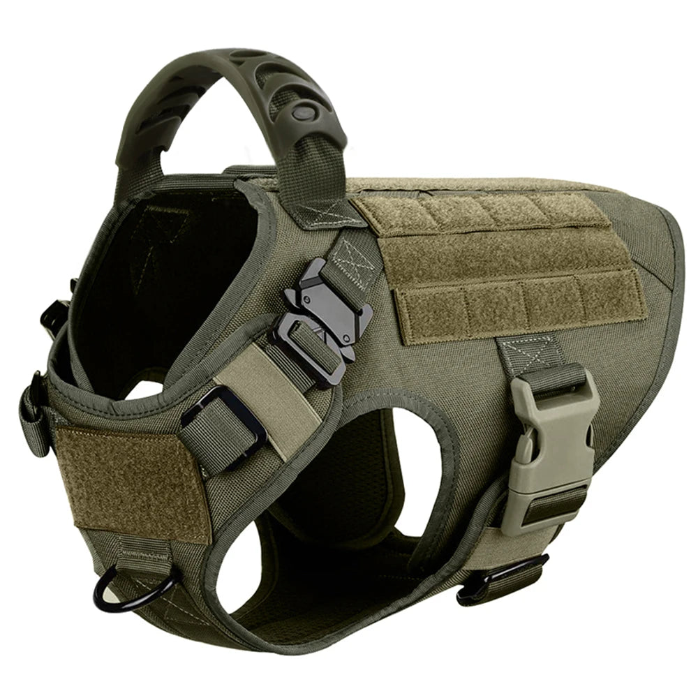 Large Dog Harness and Leash Set for Training Malinois