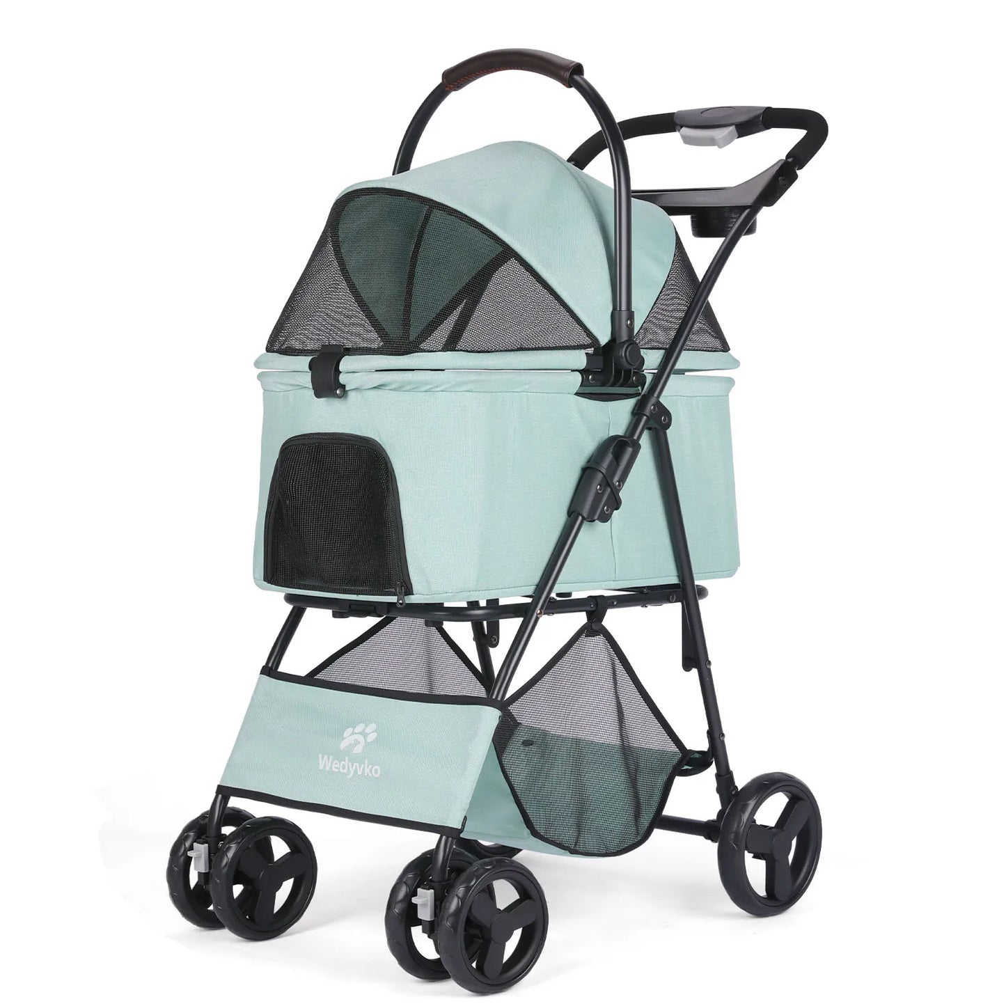 3 in 1 Pet Stroller With Removable Carrier All Terrain