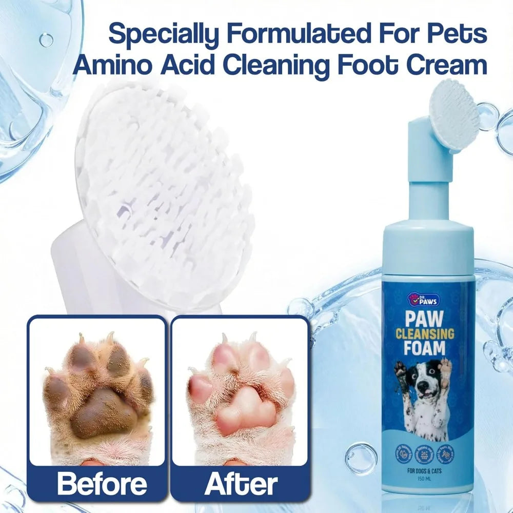 Dog Paw Cleaner Non Toxic PH Balanced Lick Safe 150ml