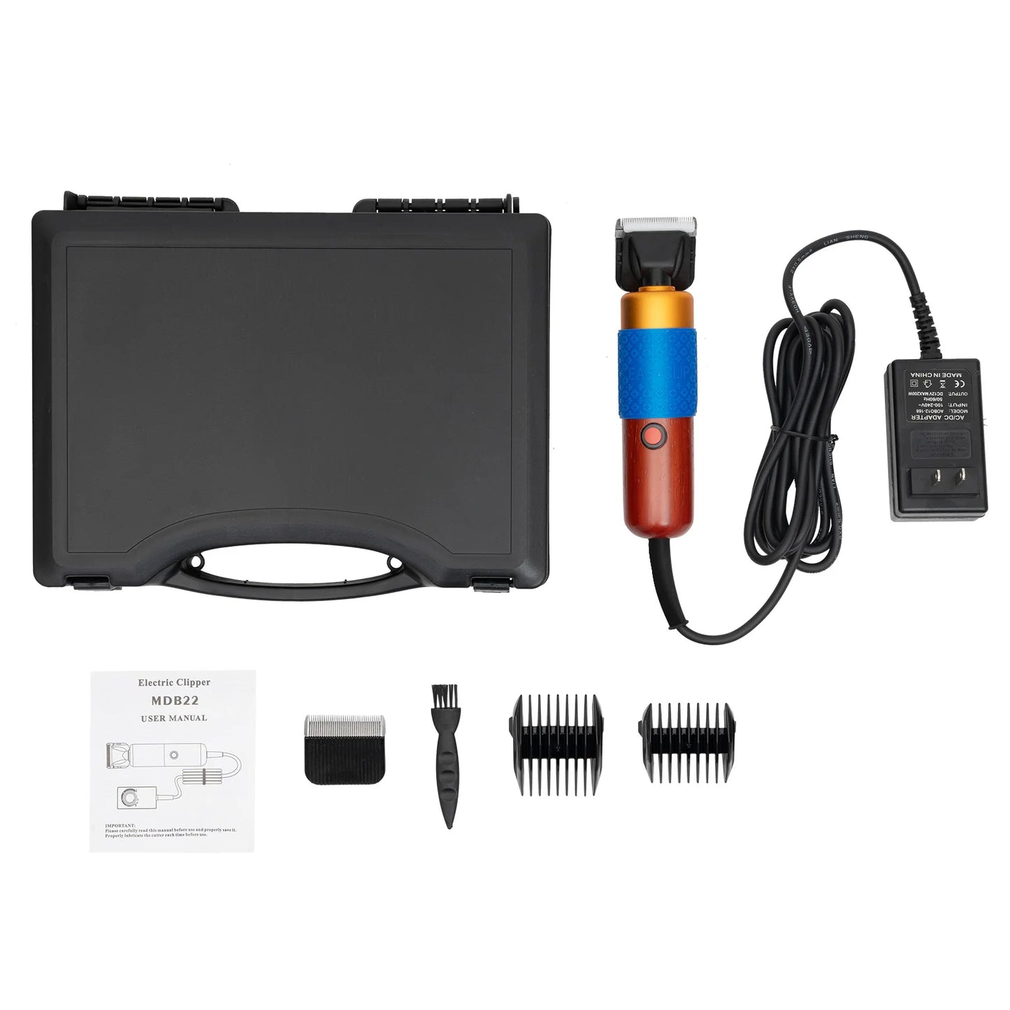 Professional Adjustable Dog And Cat Hair Trimmer Grooming Kit