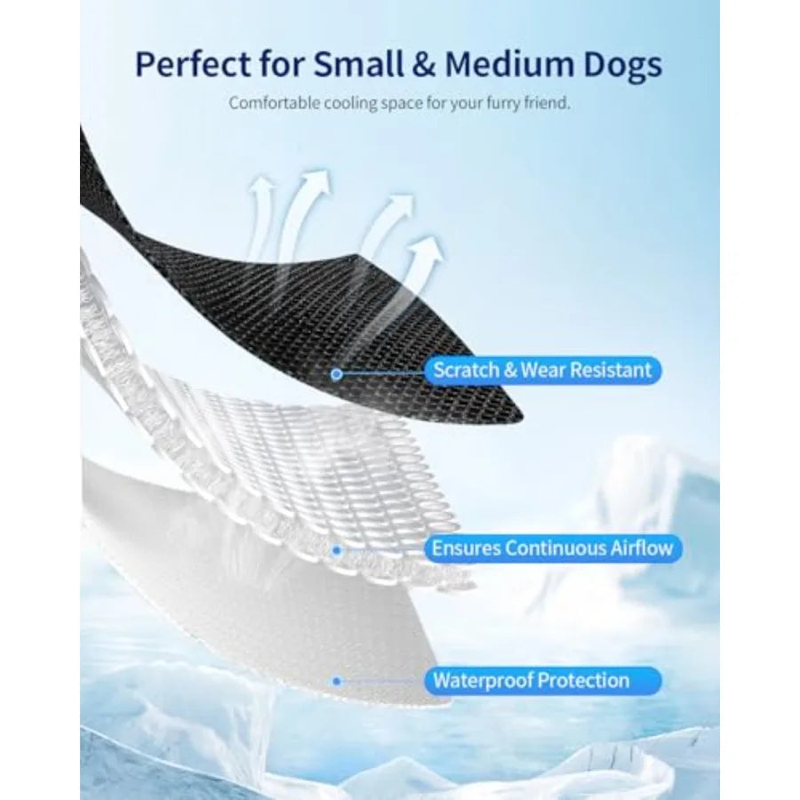 Indoor Electric Dog Cooling Mat Non Slip No Water Refrigeration Needed
