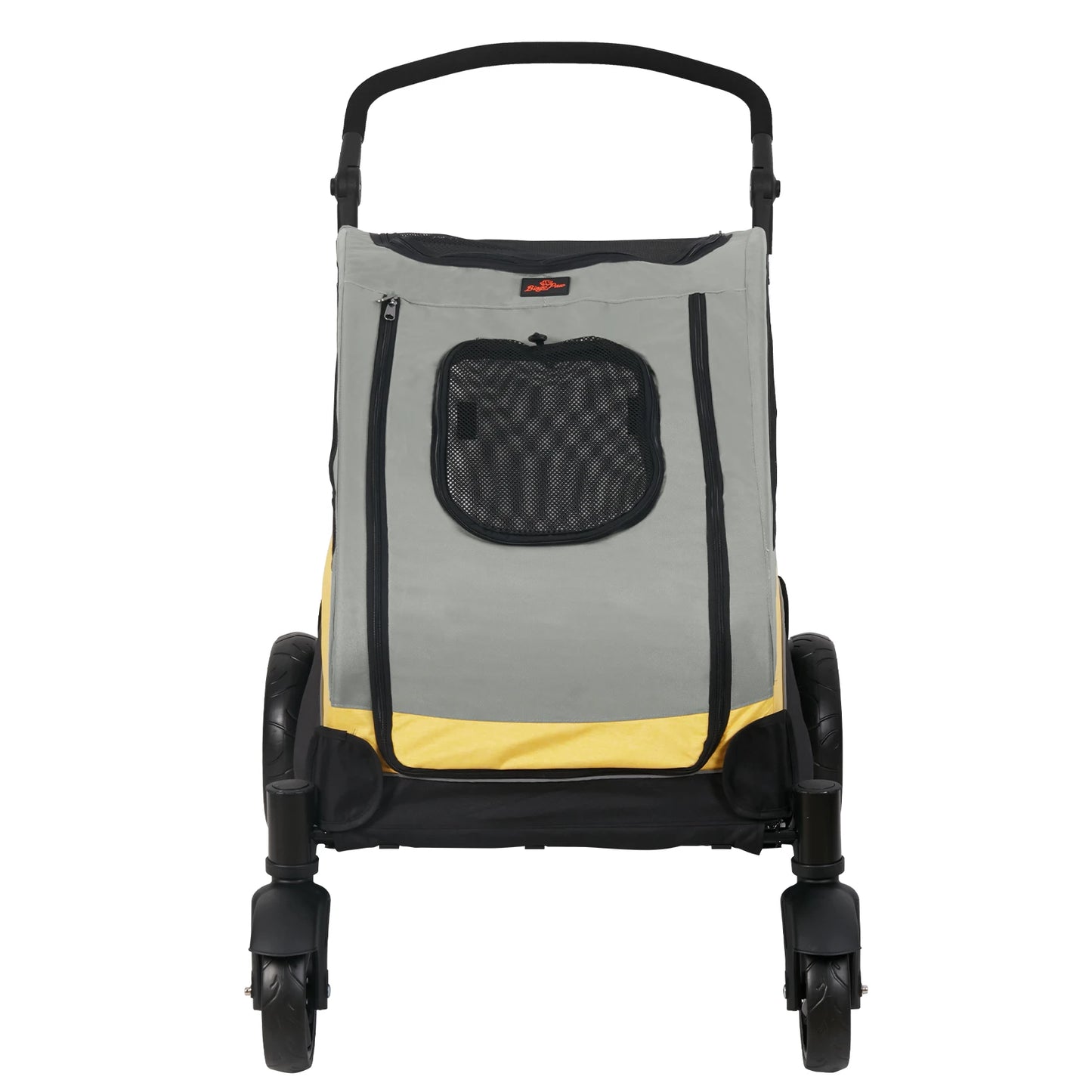 BINGOPAW Dog Stroller 4 Wheel Foldable Pet Carrier Up To 121 Lbs