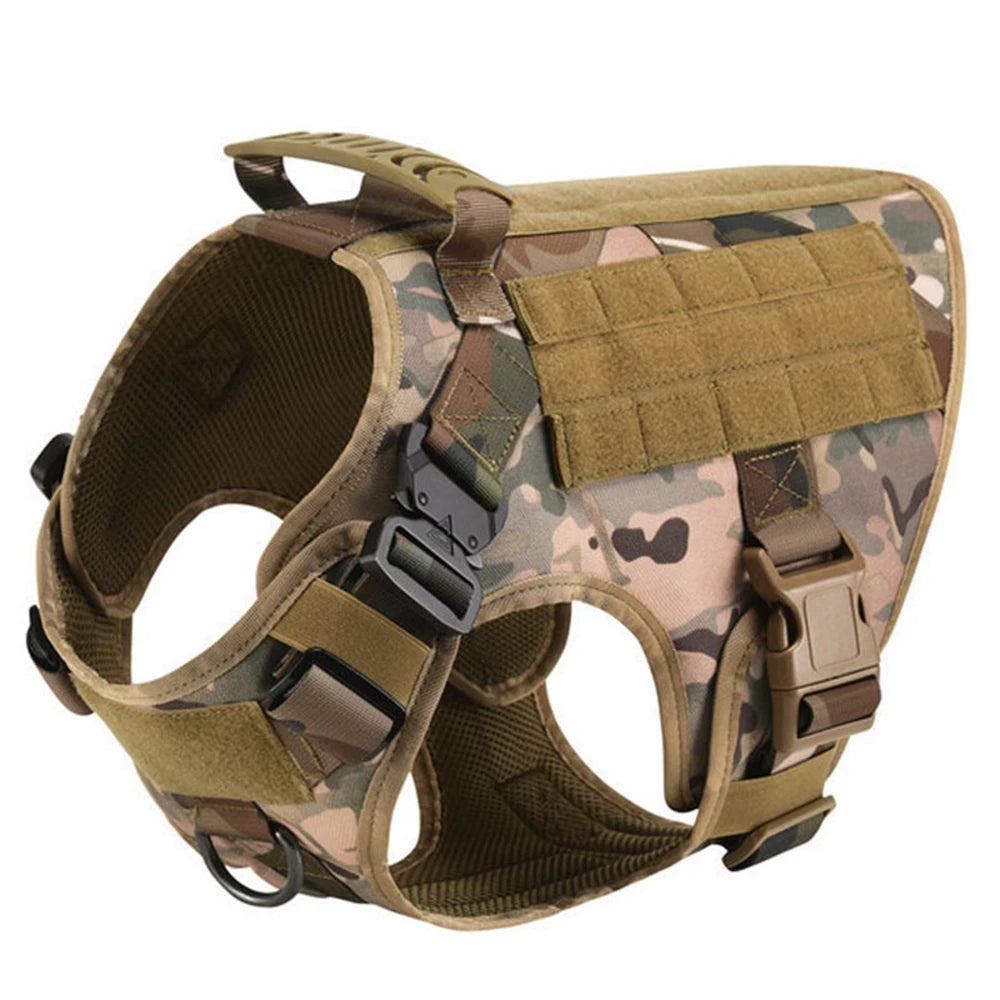 Large Dog Harness and Leash Set for Training Malinois