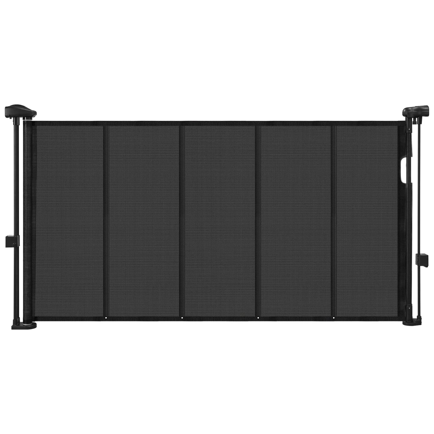 SucceBuy Retractable Baby Gate For Kids And Pets Mesh Barrier