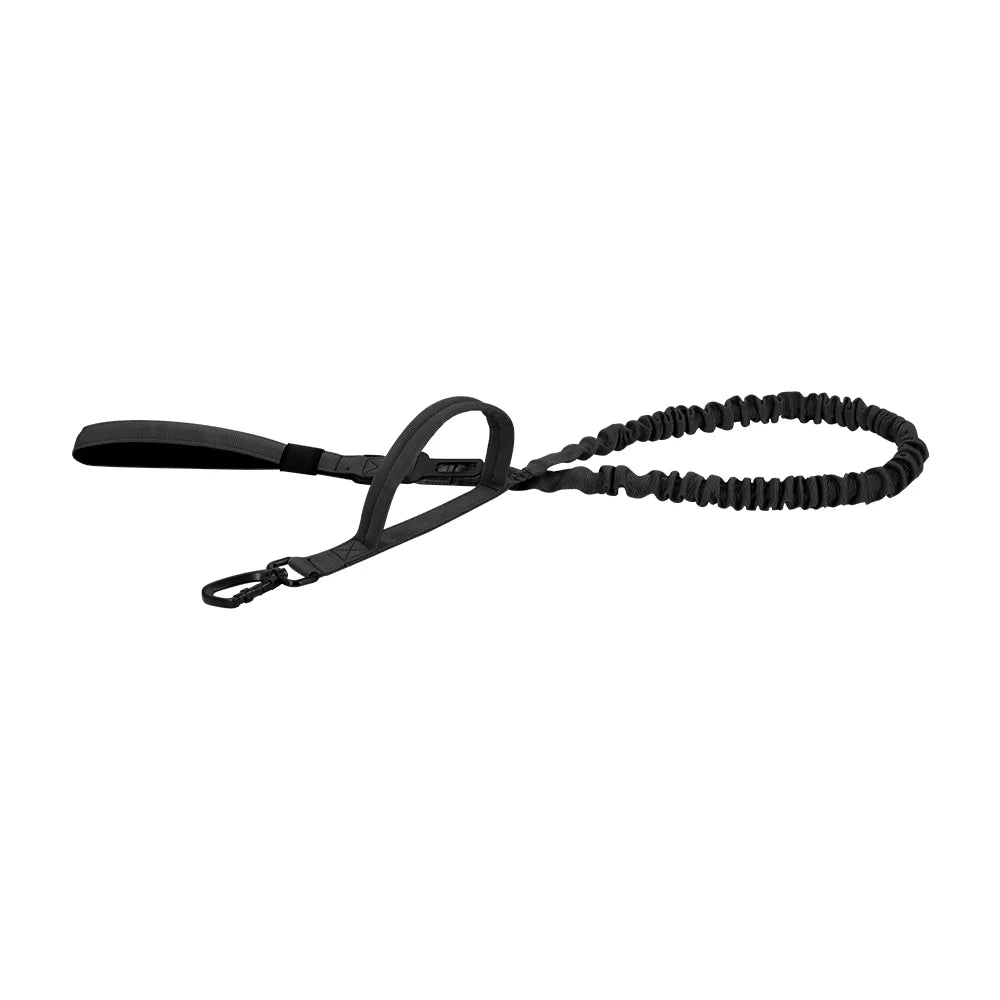 PETRAVEL CN Military Dog Leash With Quick Release Elastic Rope