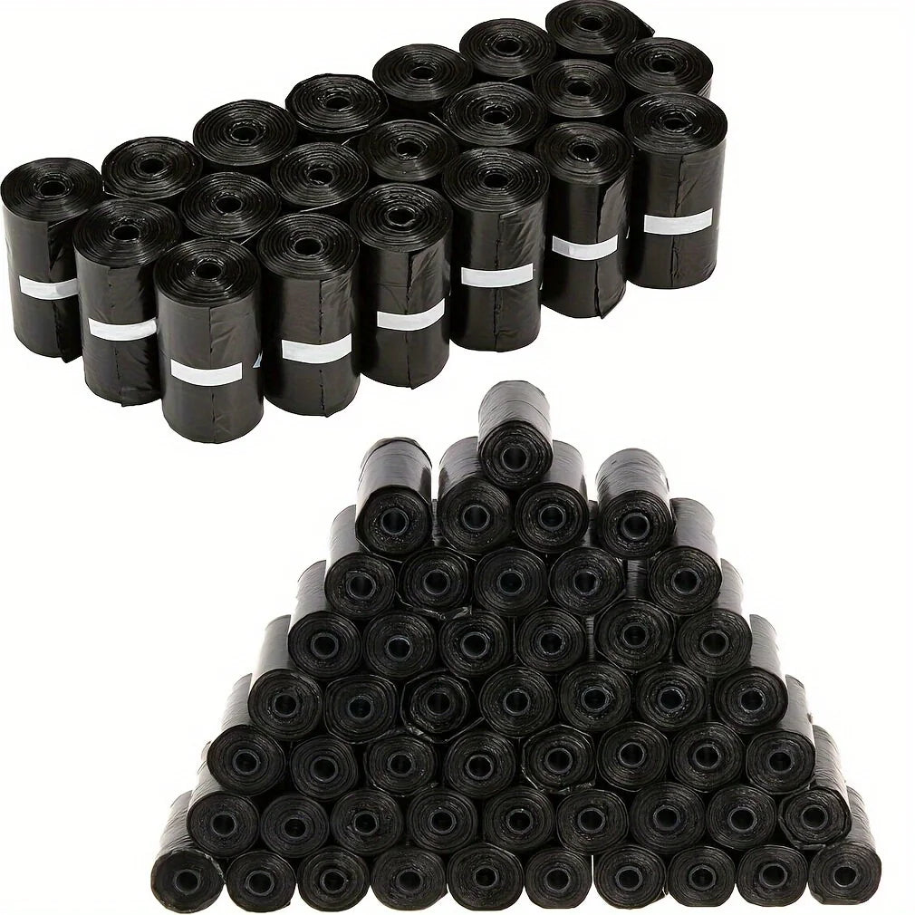 Durable Leak Proof Dog Poop Bags Portable Pack 300 Or 1500 Polyethylene