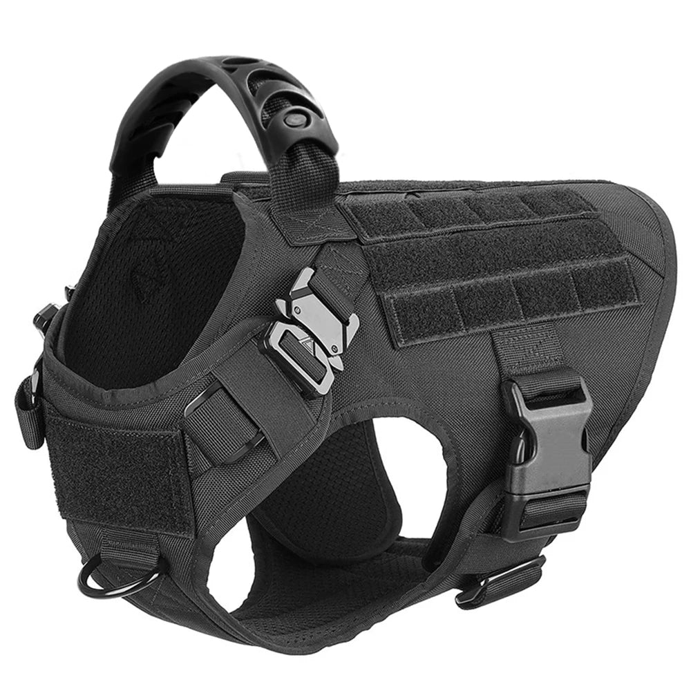 Large Dog Harness and Leash Set for Training Malinois