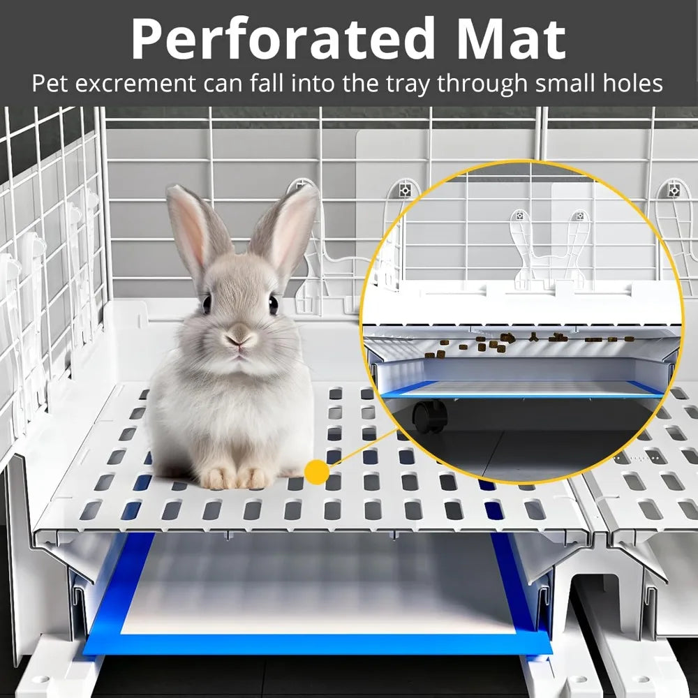 Indoor Small Animal Cage With Pull Out Tray For Rabbits