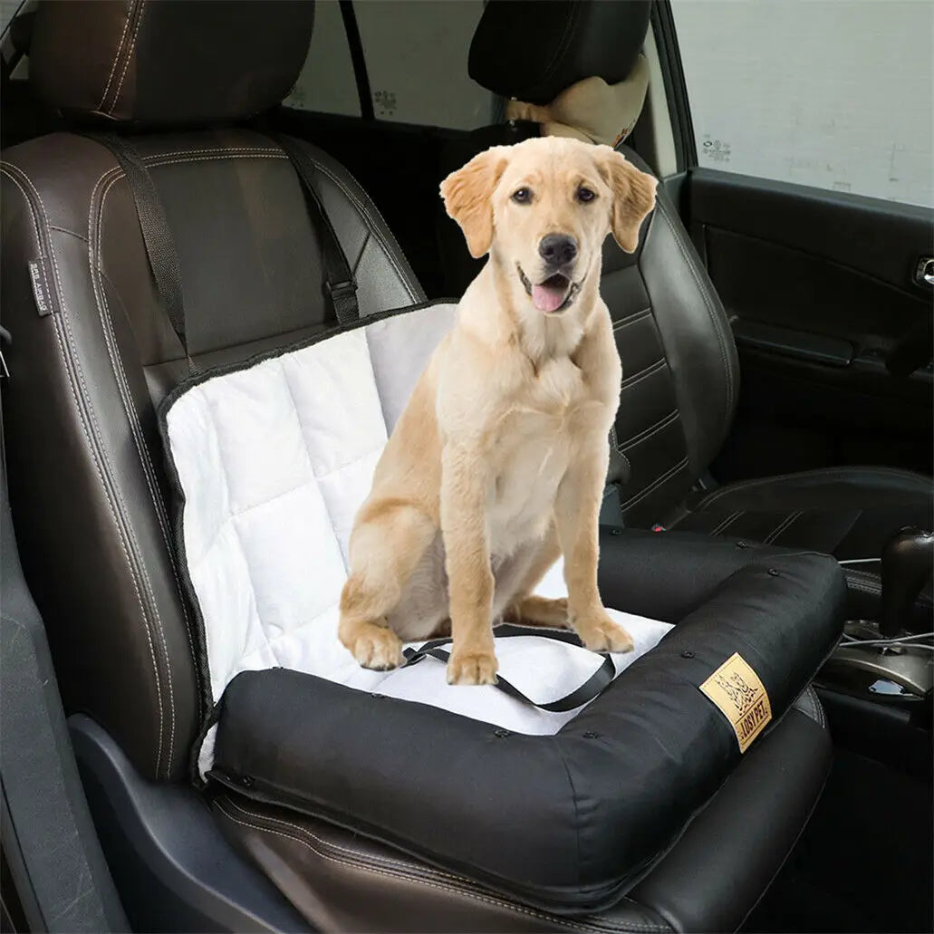 BINGOPAW Dog Car Seat Bed Waterproof Cushion With Removable Cover