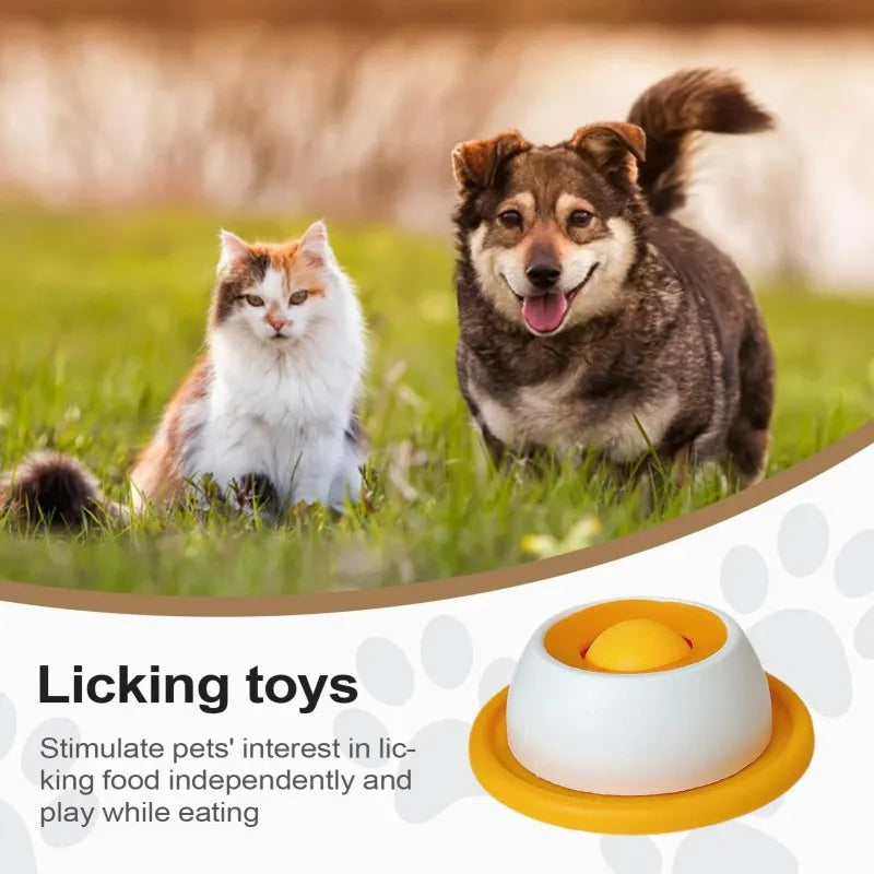 Lick Toys For Dogs Interactive Slow Feeder Dispenser Puppy Training