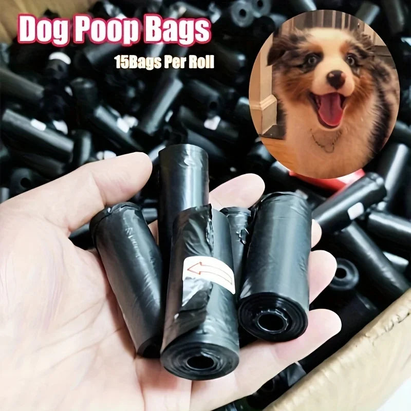 Durable Leak Proof Dog Poop Bags Portable Pack 300 Or 1500 Polyethylene