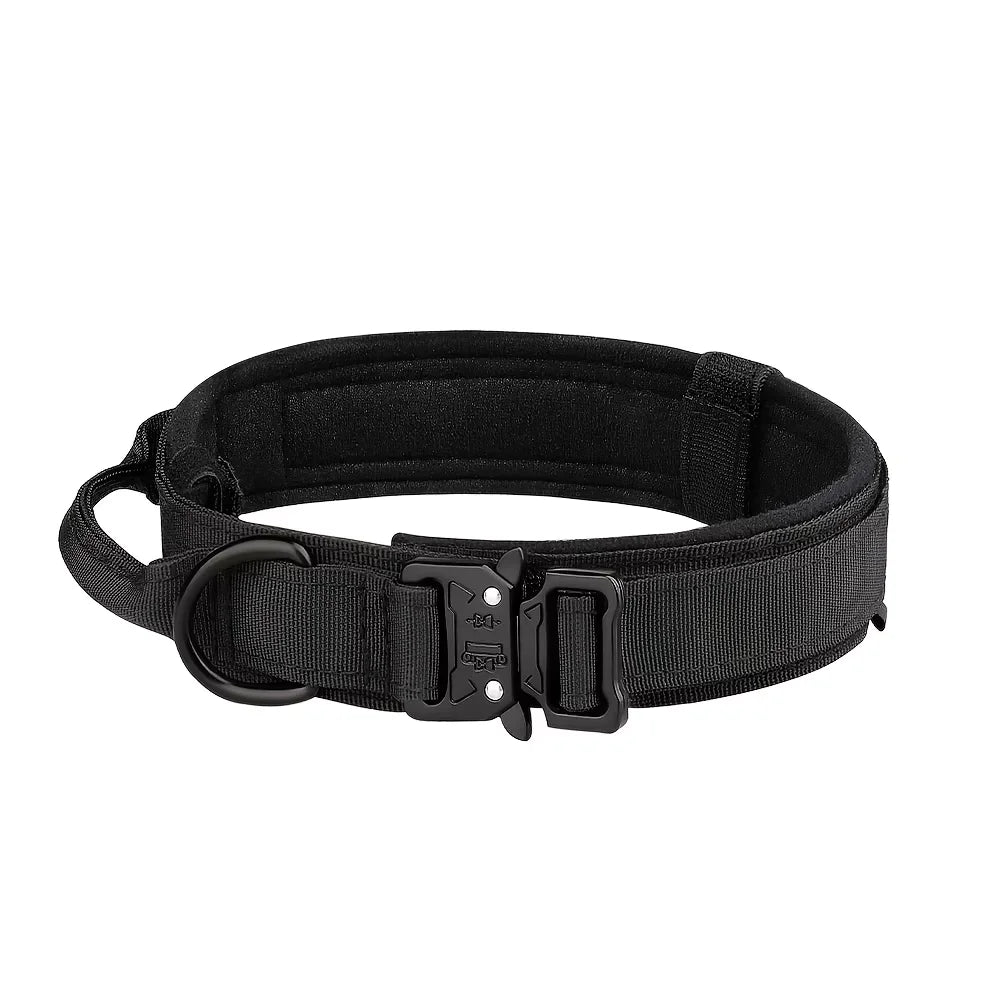 Dog Training Collar Adjustable Tactical Leash Set With Control Handle