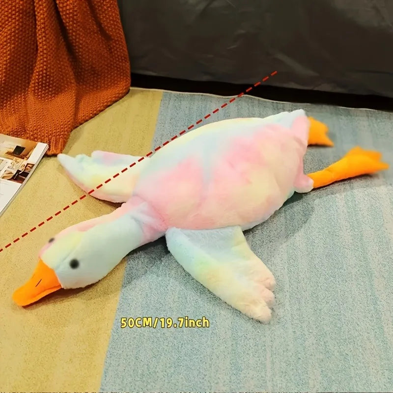 Soft Colorful Duck Plush Toy for Cats and Dogs Relief