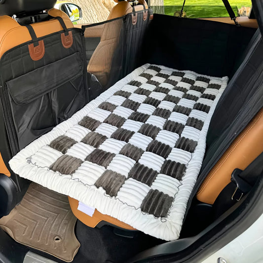 Waterproof Plaid Pet Bed Mat For Car Seat And Sofa Cover