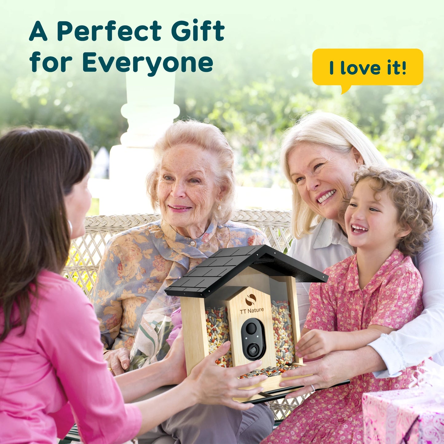 Bird Feeder With Camera Smart Birdwatching Auto Capture Alerts