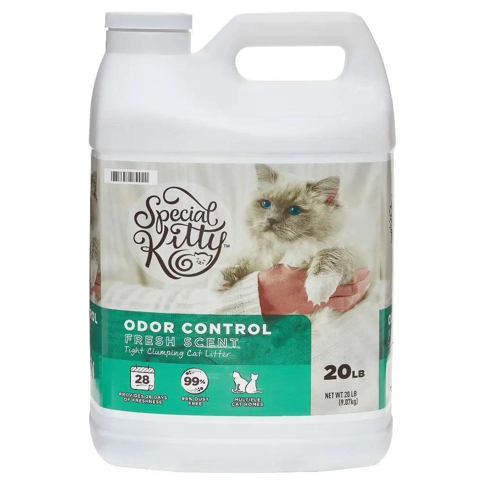 Special Kitty Clumping Cat Litter Fresh Scent 4 Pack