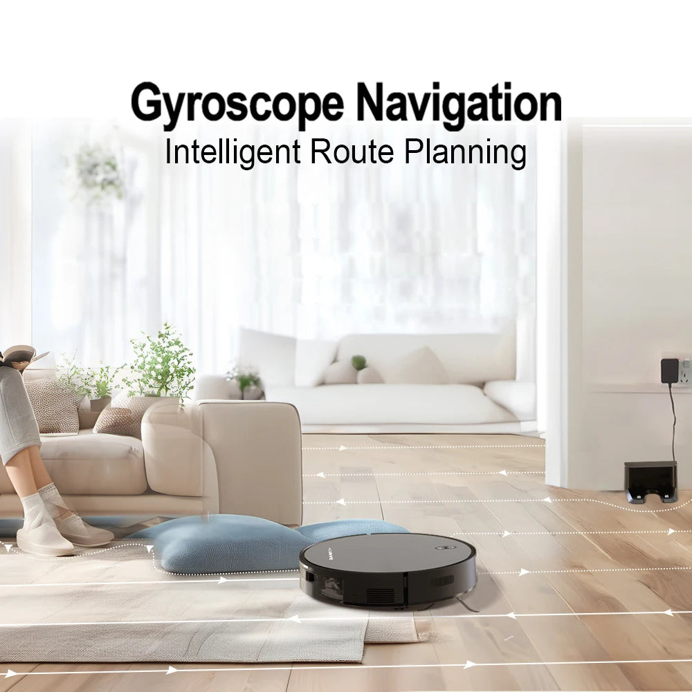 Boaimore Robot Vacuum Cleaner Combo and Mop With Smart Mapping