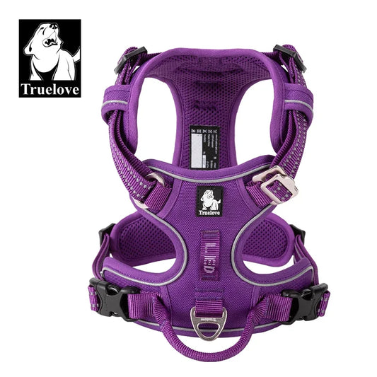 Truelove Reflective Nylon No Pull Adjustable Dog Harness