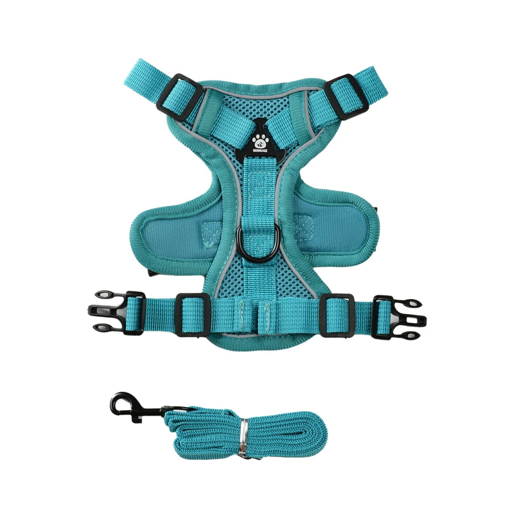 Reflective Adjustable Cat Harness Leash For Cats And Small Dogs