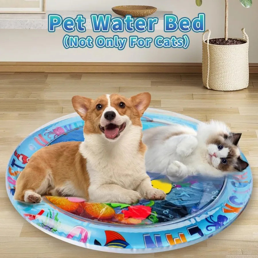 Cat Water Mat 0.5mm Thickened Anti Scratch Sensory Play Mat