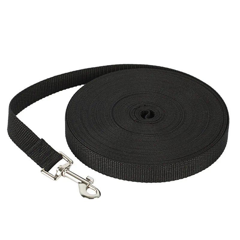 Nylon Dog Leash for Extended Training and Outdoor Walks