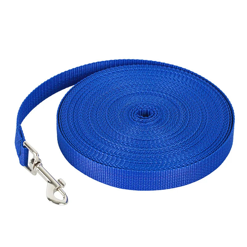 Nylon Dog Leash for Extended Training and Outdoor Walks