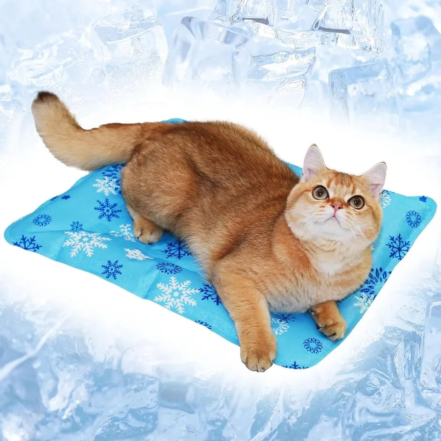 Foldable Gel Cooling Mat For Dogs And Cats Ice Powder