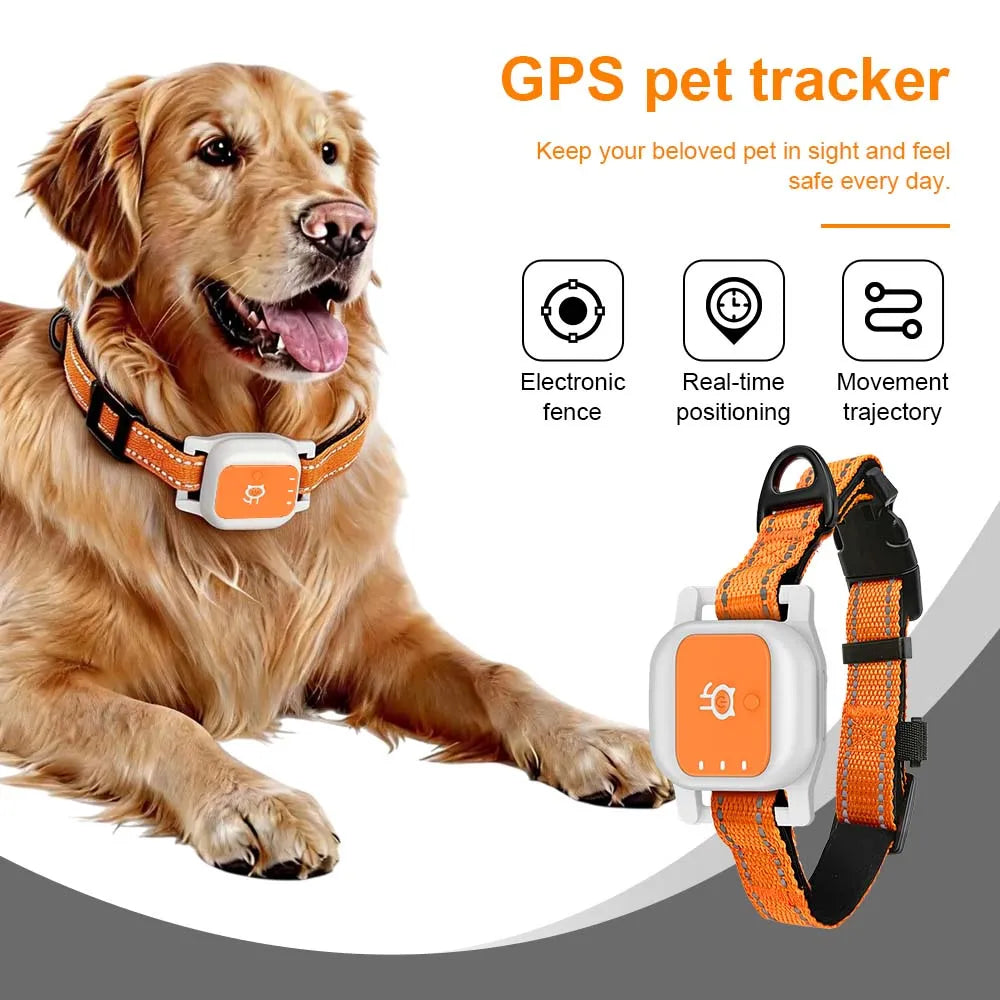 GPS Pet Locator Real Time Tracking Anti Lost Voice Call