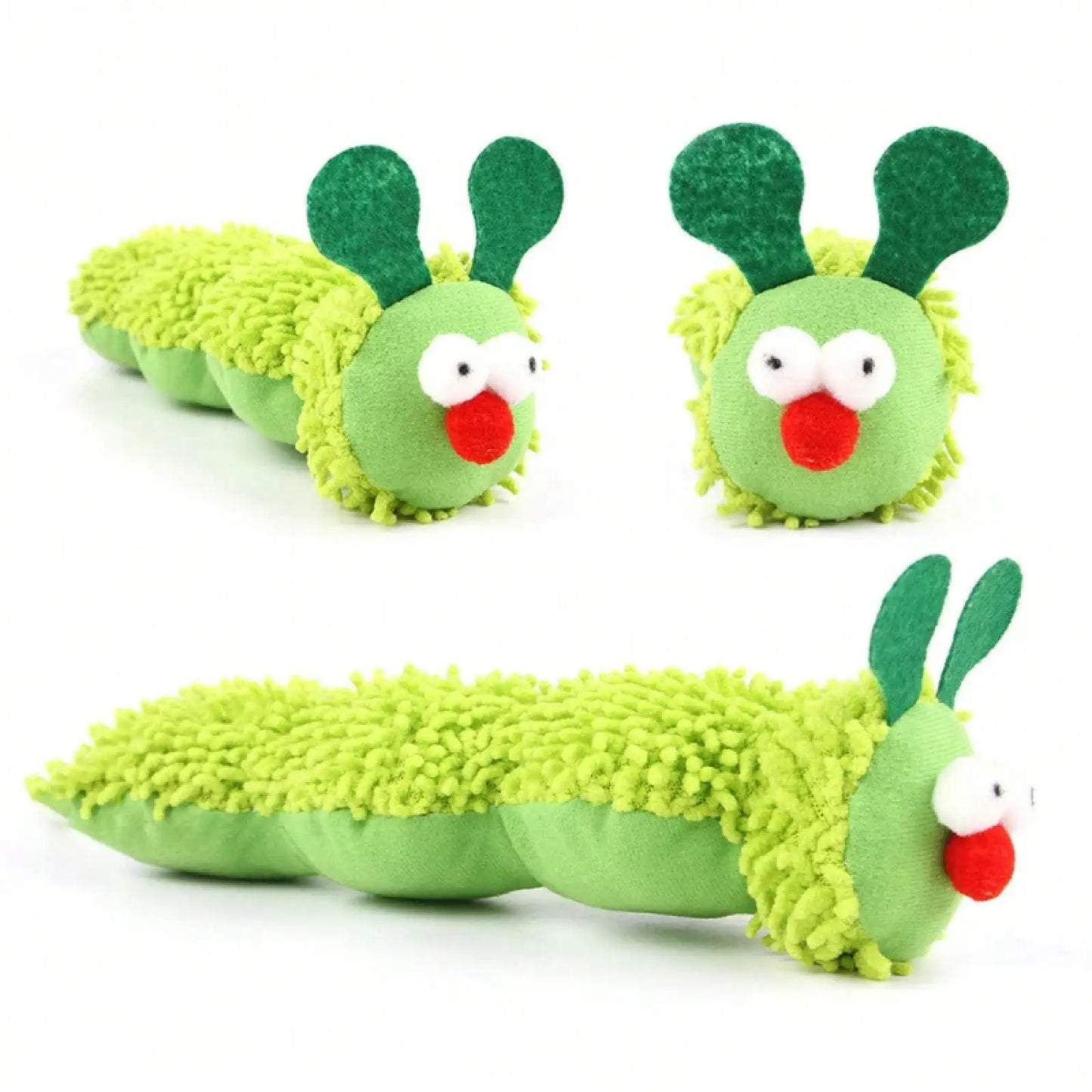 Caterpillar Catnip Silvervine Molar Chew Toy For Cats And Kittens
